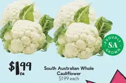 Drakes South Australian Whole Cauliflower offer