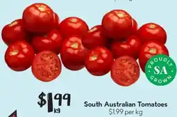Drakes South Australian Tomatoes offer