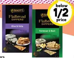 Drakes Arnott's Flatbread Dippers offer