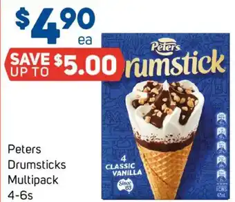 Foodland Peters Drumsticks offer