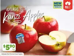Foodland Adelaide Hills Premium Kanzi Apples offer