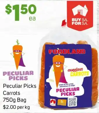 Foodland Peculiar Picks Carrots offer