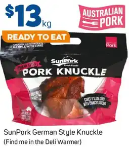 Foodland SunPork German Style Knuckle offer