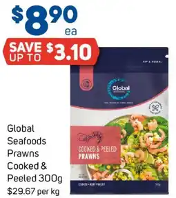 Foodland Global Seafoods Cooked & Peeled offer
