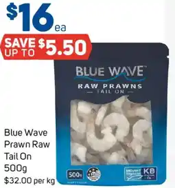 Foodland Blue Wave Prawn Raw Tail On offer