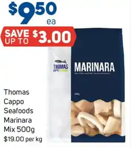 Foodland Thomas Cappo Seafoods Marinara Mix offer