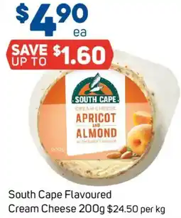 Foodland South Cape Flavoured Cream Cheese offer