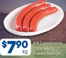 Foodland KR Castlemaine Cocktails or Franks Skin On offer