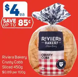 Foodland Riviera Bakery Crusty Cobb Sliced offer