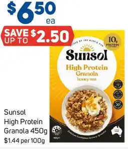 Foodland Sunsol High Protein Granola offer