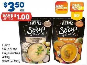 Foodland Heinz Soup of the Day Pouches offer