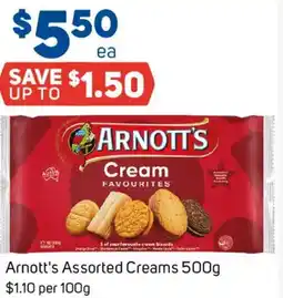 Foodland Arnott's Assorted Creams offer