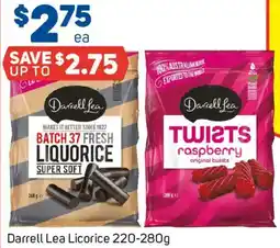 Foodland Darrell Lea Licorice offer