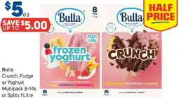 Foodland Bulla Crunch, Fudge or Yoghurt or Splits offer