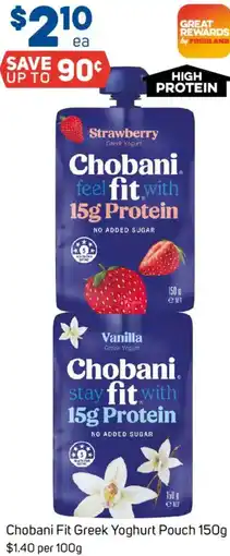 Foodland Chobani stay fit with offer