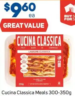 Foodland Cucina Classica Meals offer