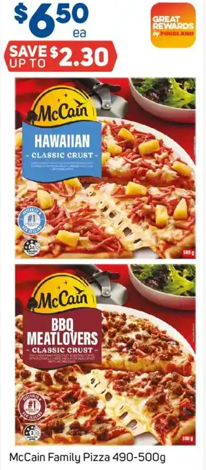 Foodland McCain Family Pizza offer