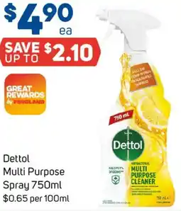 Foodland Dettol Multi Purpose Spray offer