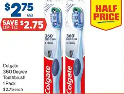 Foodland Colgate 360 Degree Toothbrush offer