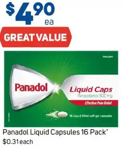 Foodland Panadol Liquid Capsules offer
