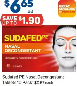 Foodland Sudafed PE Nasal Decongestant Tablets offer