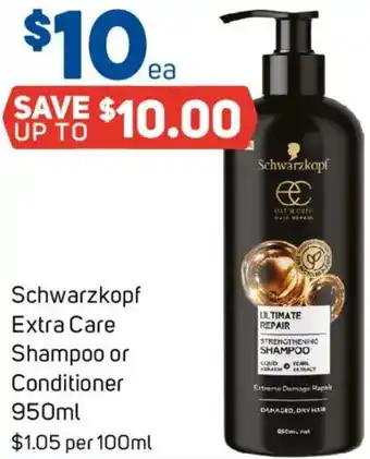 Schwarzkopf Extra Care Shampoo or Conditioner