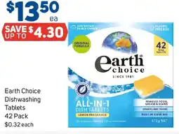 Foodland Earth Choice Dishwashing Tablets offer