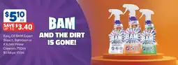 Foodland Easy Off BAM Expert Bleach, Bathroom or Kitchen Power Cleaners offer