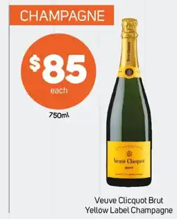 Foodland Veuve Clicquot Brut Yellow Label Champagne offer