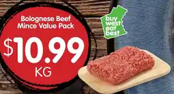 Spudshed Bolognese Beef Mince offer