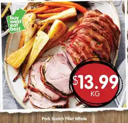 Spudshed Pork Scotch Fillet Whole offer