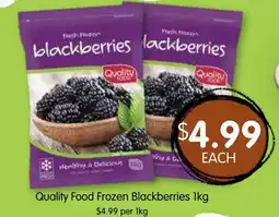 Spudshed Quality Food Frozen Blackberries offer