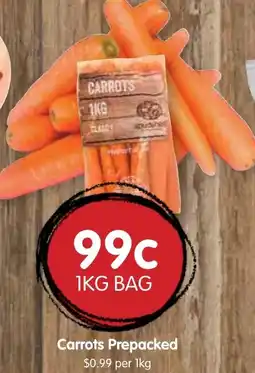 Spudshed Carrots Prepacked offer