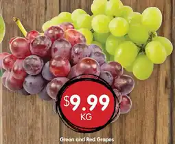 Spudshed Green and Red Grapes offer