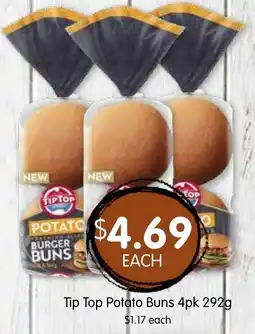 Spudshed Tip Top Potato Buns offer