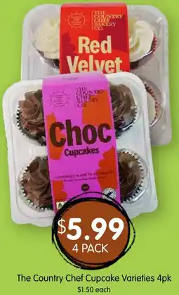 Spudshed The Country Chef Cupcake Varieties offer