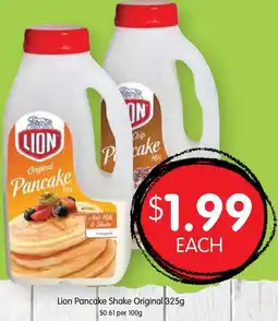 Spudshed Lion Pancake Shake Original offer