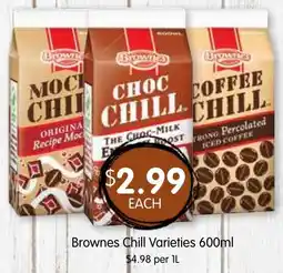 Spudshed Brownes Chill Varieties offer
