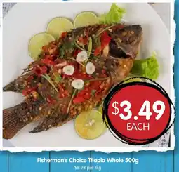 Spudshed Fisherman's Choice Tilapia Whole offer