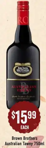Spudshed Brown Brothers Australian Tawny offer