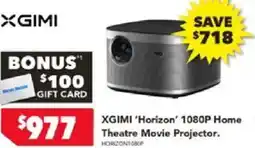 Harvey Norman XGIMI 'Horizon' 1080P Home Theatre Movie Projector offer