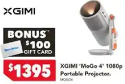 Harvey Norman XGIMI 'MoGo 4' 1080p Portable Projector. offer