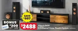 Harvey Norman Klipsch R600 5.1-Channel Home Theatre System offer