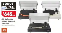 Harvey Norman JBL Authentics Spinner Bluetooth Turntable offer