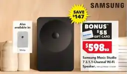 Harvey Norman Samsung Music Studio 73.1.1-Channel Wi-Fi Speaker offer