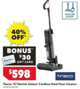 Harvey Norman Tineco 'S7 Stretch Deluxe' Cordless Hard Floor Cleaner offer