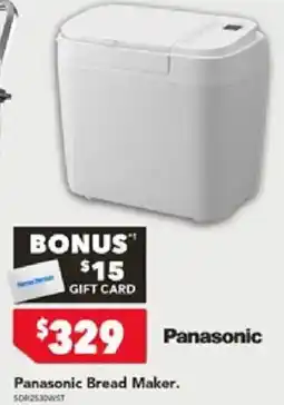 Harvey Norman Panasonic Bread Maker offer