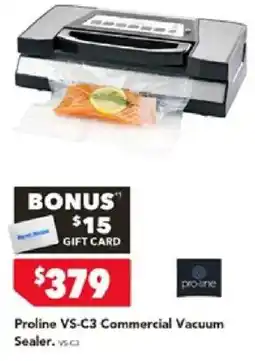 Harvey Norman Proline VS-C3 Commercial Vacuum Sealer offer