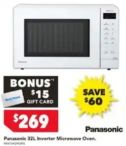 Harvey Norman Panasonic 32L Inverter Microwave Oven offer