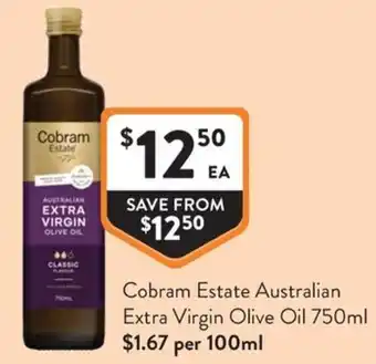 Cobram Estate Australian Extra Virgin Olive Oil